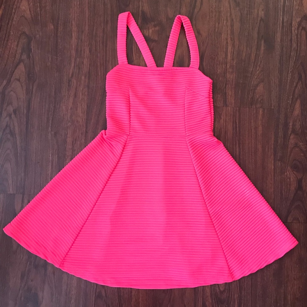H&M Skater dress in Pink